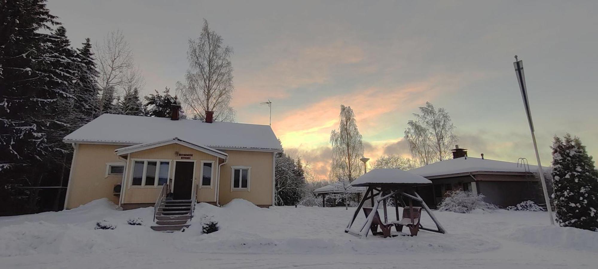 Vacation House Kommee Kurki Састамала Екстериор снимка